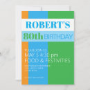 Search for 80th man birthday invitations Grandfather
