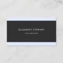 Search for blue and white business cards Minimal