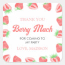 Search for 1st birthday thank you stickers Summer