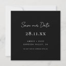 Search for minimalist wedding save the dates Save our date