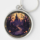 Search for halloween spider web key rings Bats