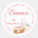 Search for pink stork stickers For her