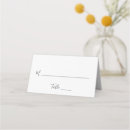 Search for handwritten wedding place cards Black and white