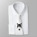Search for wolf face ties Head