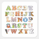 Search for letters of the alphabet stickers For kids