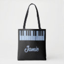 Search for blue key bags Piano keys