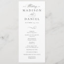 Search for traditional wedding programs Formal