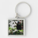 Search for black and white bear key rings China