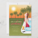 Search for girls getaway invitations Tropical