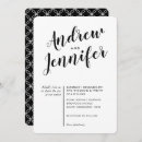 Search for modern simple calligraphy wedding invitations Hand lettered