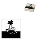 Search for tropical rubber stamps Flamingo