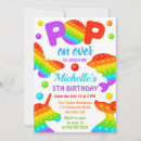 Search for fidget invitations Rainbow