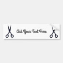 Search for barbering bumper stickers Stylist