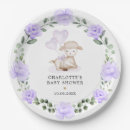 Search for farm animal plates Girl baby shower