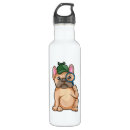 Search for french bulldog water bottles Funny