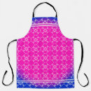 Search for geometric designs aprons Blue