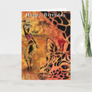 Search for african cards Giraffe