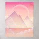 Search for magical mountains posters Clouds
