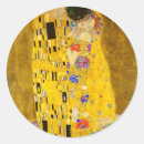Search for famous paintings stickers Gustav klimt