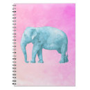 Search for elephant notebooks Watercolor