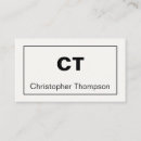 Search for off white business cards Minimalist