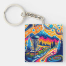 Search for psychedelic key rings Retro