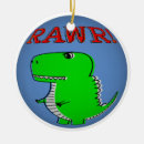 Search for t rex dinosaur christmas tree decorations Cartoon