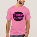 Search for cancer sucks tshirts Breast