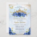 Search for blue butterfly quinceanera invitations Miss quince mexican