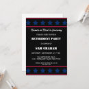Search for united states invitations Red white blue