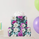 Search for vintage pink christmas wrapping paper Flowers