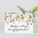 Search for watercolor bridesmaid cards Floral