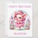 Search for pink pig birthday cards Baby