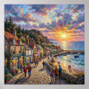 Search for town square posters Sunset