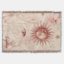 Search for sun and moon blankets Gold