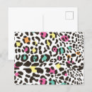 Search for pink leopard postcards Modern