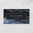 Search for navy and gold business cards Stylish