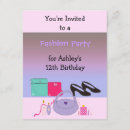 Search for fashion show party invitations Glamour