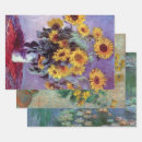 Search for claude monet painting wrapping paper Flowers