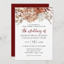 Search for burgundy fall wedding invitations Autumn