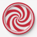 Search for peppermint swirl plates Red