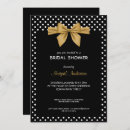 Search for polka dot bridal shower invitations Gold