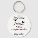 Search for best wishes key rings Friendship