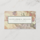 Search for wild business cards Watercolor