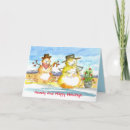 Search for snowmen christmas cards Bird