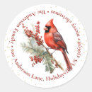 Search for cardinal stickers Winter birds