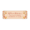 Search for oranges return address labels Rustic
