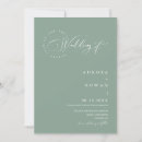 Search for natural wedding invitations Modern