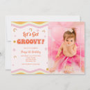 Search for hippie birthday invitations Let's get groovy