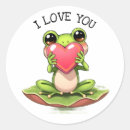 Search for i love frogs stickers Cartoon